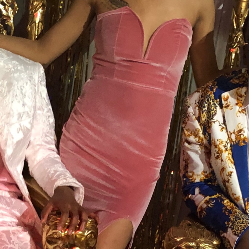 The CHELSEA Velvet Prom Gown